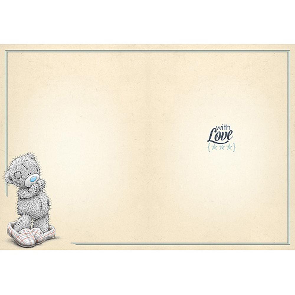 From Your Grandson Me to You Bear Fathers Day Card Extra Image 1